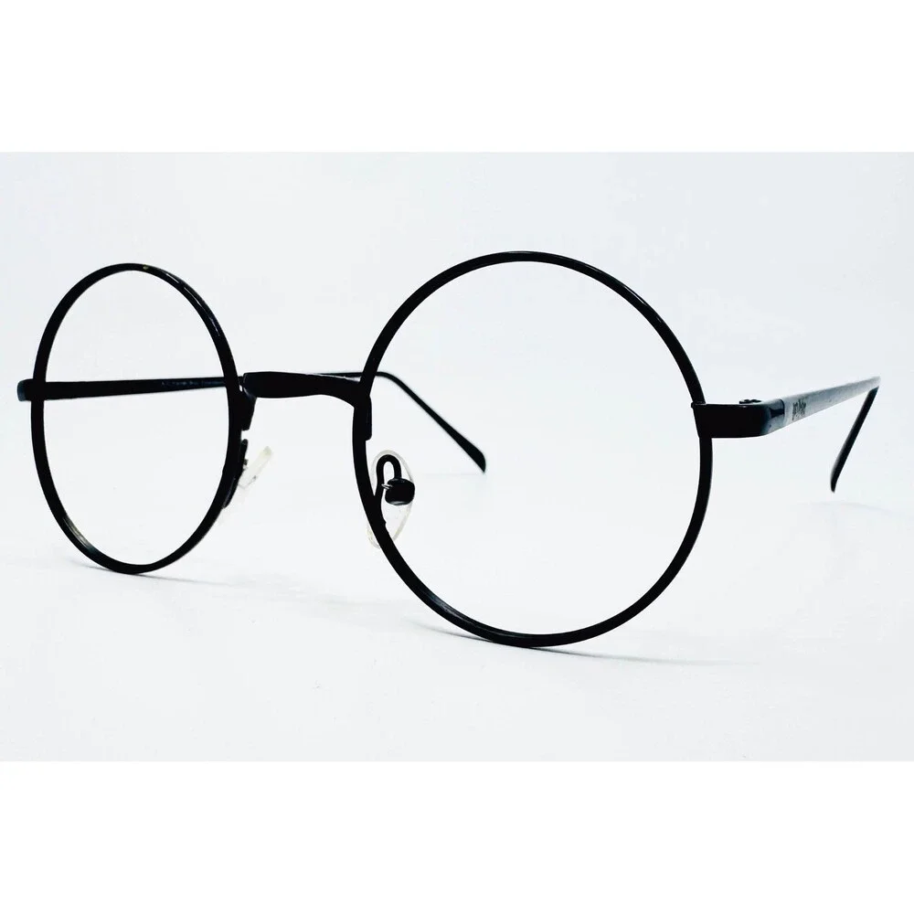 Sun-Staches Harry Potter Glasses Unisex Black Costume Round Wire Frame OS